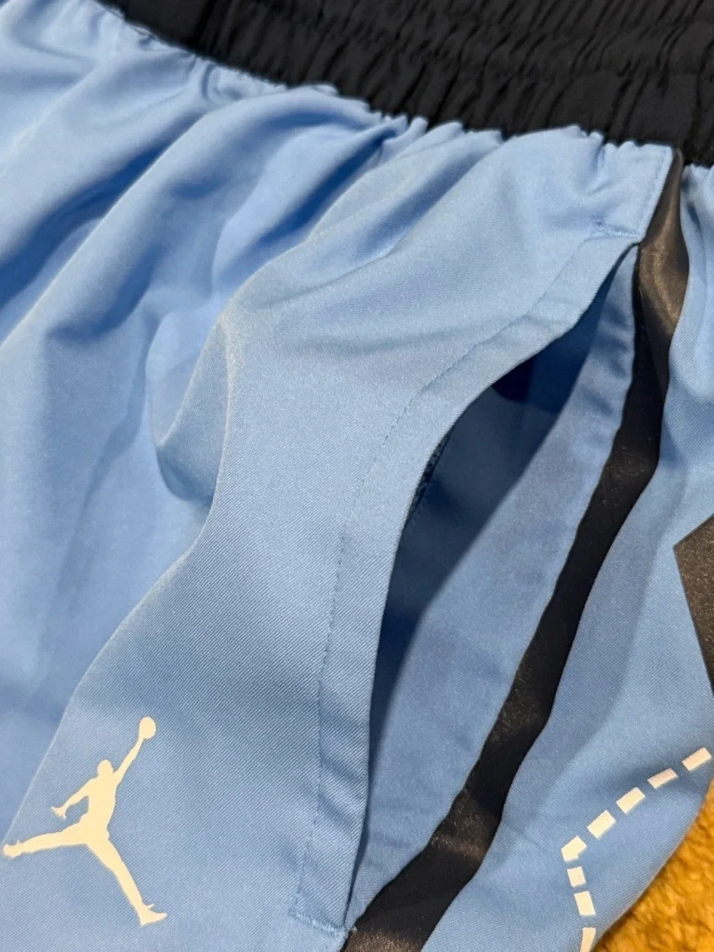 Nike Jordan UNC Tar Heels Argyle Basketball Shorts Men's Large